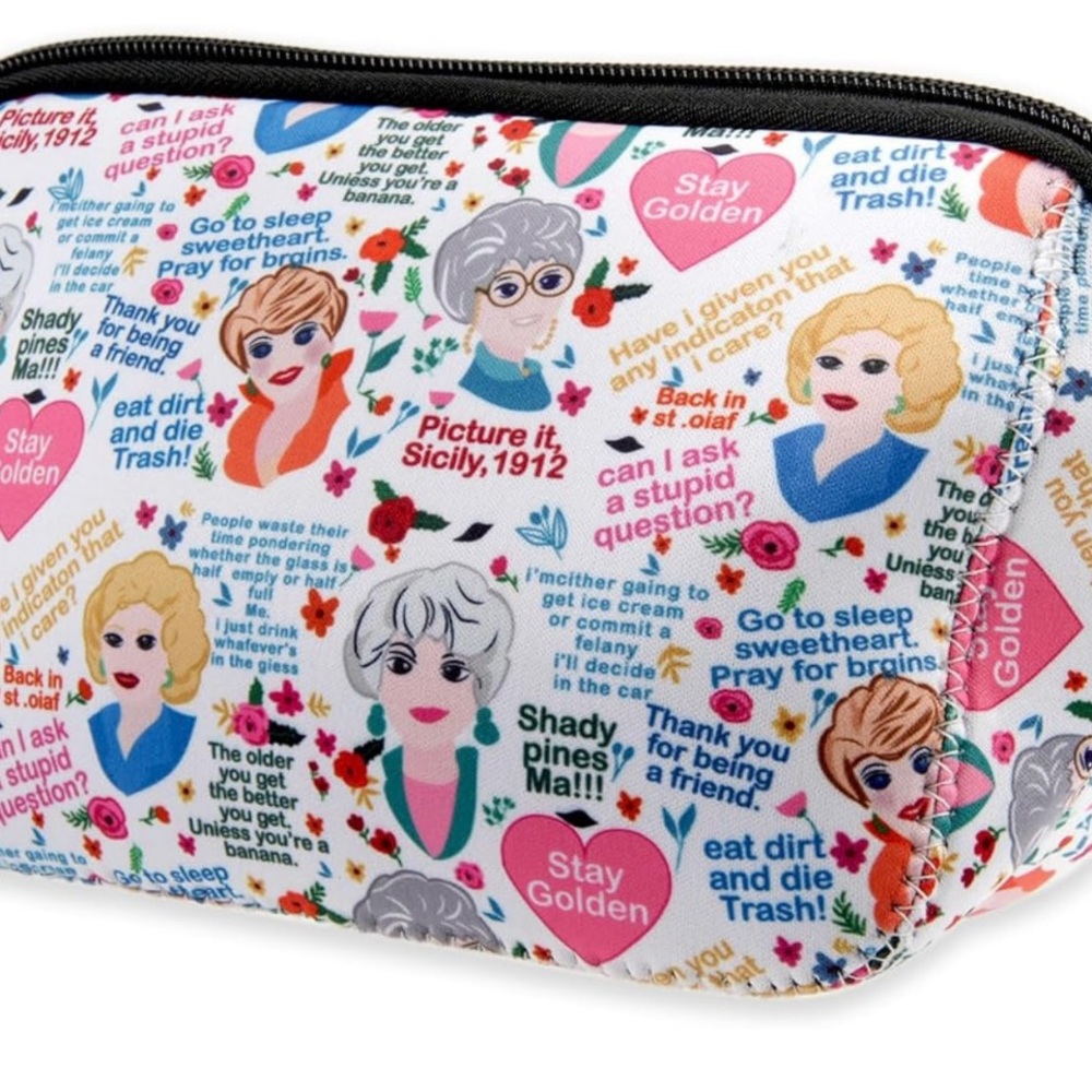 Golden Girls makeup bag